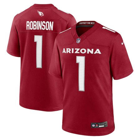Men's Arizona Cardinals Darius Robinson  Cardinal 2024 NFL Draft First Round Pick Player F.U.S.E. Vapor Untouchable Limited Stitched Football Jersey