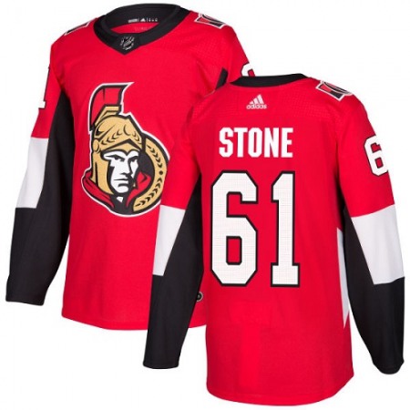 Men's  Ottawa Senators #61 Mark Stone Red Stitched NHL Jersey