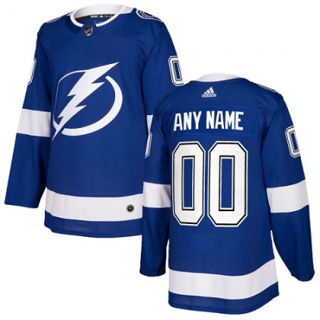 Men's  Tampa Bay Lightning Personalized Authentic Royal Blue Home Stitched NHL Jersey
