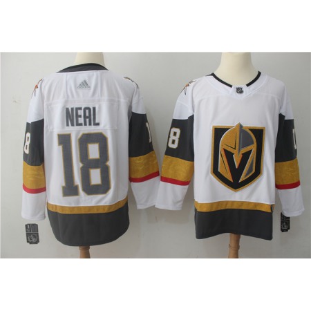 Men's  Vegas Golden Knights #18 James Neal White Stitched NHL Jersey