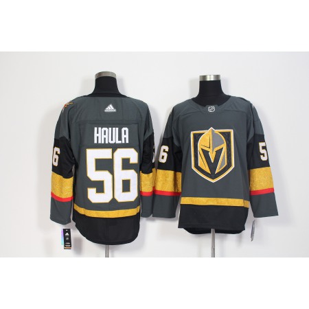 Men's  Vegas Golden Knights #56 Erik Haula Grey Stitched NHL Jersey