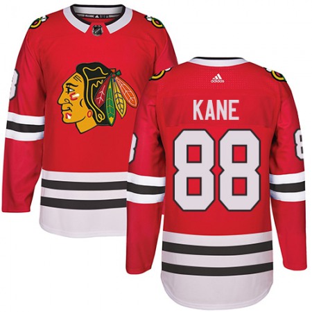 Men's Chicago Blackhawks #88 Patrick Kane Red  Stitched NHL Jersey