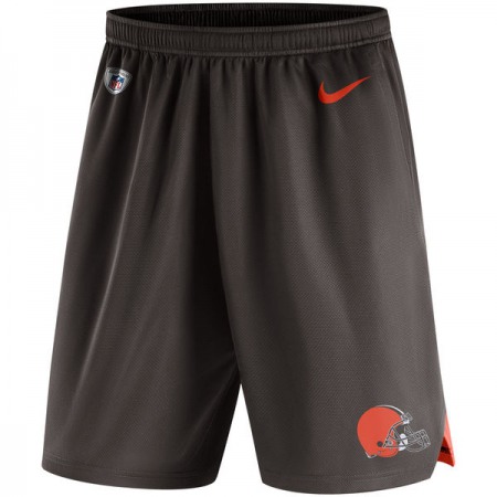 Men's Cleveland Browns  Brown Knit Performance Shorts