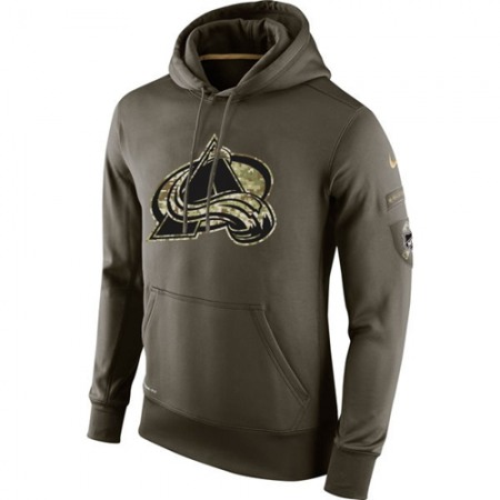 Men's Colorado Avalanche  Salute To Service NHL Hoodie