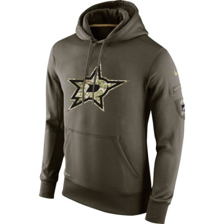 Men's Dallas Stars  Salute To Service NHL Hoodie