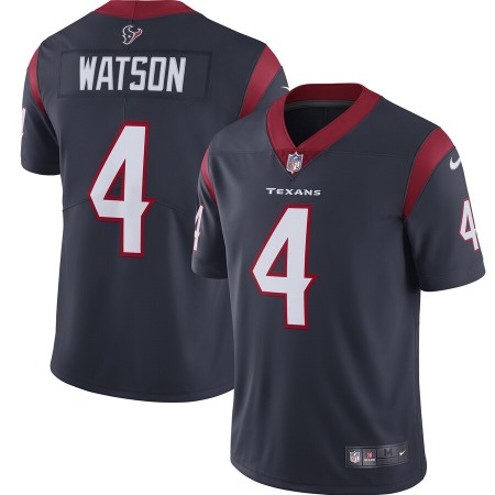 Men's Houston Texans #4 Deshaun Watson 2019 Navy  Vapor Untouchable Limited Stitched NFL Jersey
