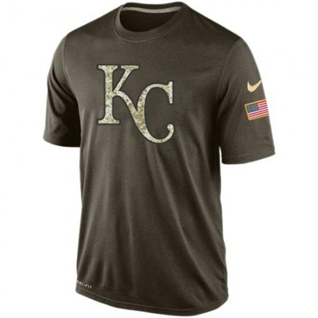 Men's Kansas City Royals Salute To Service  Dri-FiT T-Shirt