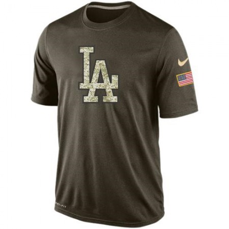 Men's Los Angeles Dodgers Salute To Service  Dri-FiT T-Shirt