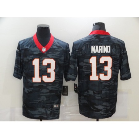 Men's Miami Dolphins #13 Dan Marino 2020 Camo  Limited Stitched NFL Jersey