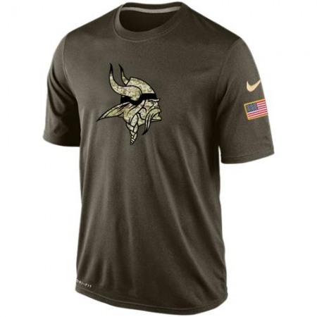 Men's Minnesota Vikings Salute To Service  Dri-FIT T-Shirt