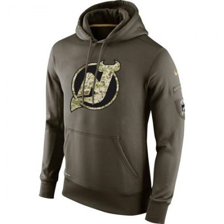 Men's New Jersey Devils  Salute To Service NHL Hoodie