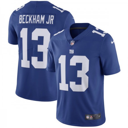 Men's New York Giants #13 Odell Beckham Jr  Royal Vapor Untouchable Limited Stitched NFL Jersey