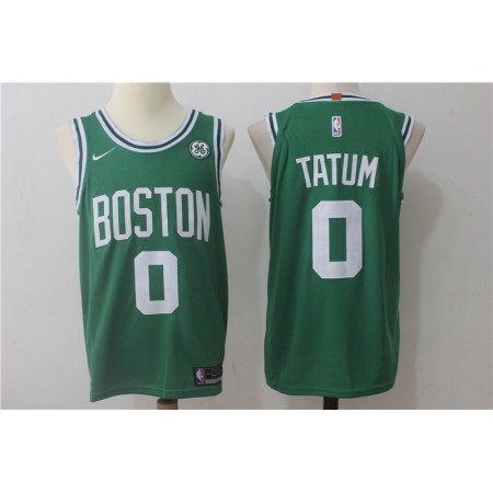 Men's  Boston Celtics #0 Jayson Tatum Green Stitched NBA Jersey