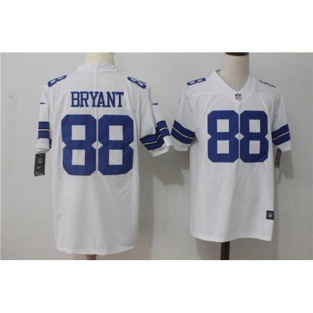 Men's  Dallas Cowboys #88 Dez Bryant White Stitched NFL Vapor Untouchable Limited Jersey