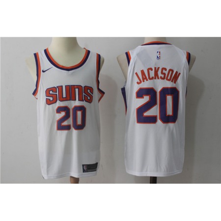 Men's  Phoenix Suns #20 Josh Jackson White Stitched NBA Jersey
