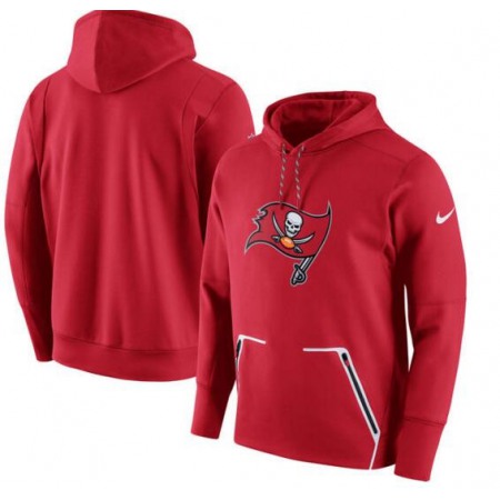 Men's  Tampa Bay Buccaneers Red Champ Drive Vapor Speed Pullover Hoodie