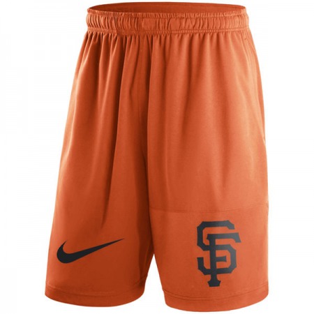 Men's San Francisco Giants  Orange Dry Fly Shorts