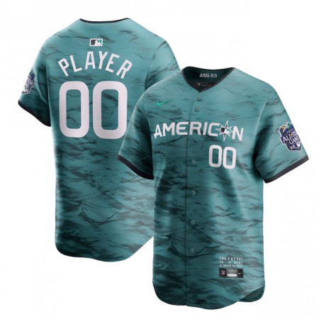 Men's Texas Rangers ACTIVE Player Custom Teal 2023 All-star Stitched Baseball  Jersey