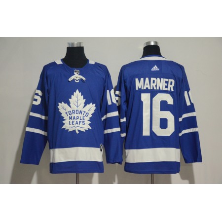 Men's Toronto Maple Leafs #16 Mitchell Marner Blue  Stitched NHL Jersey